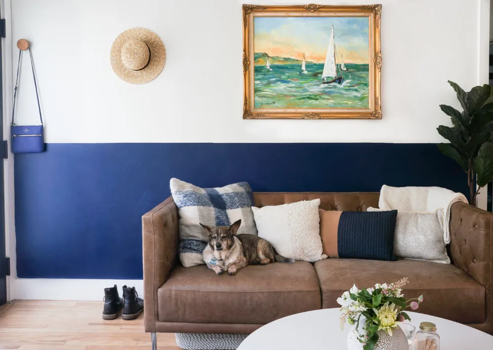 My Servista: il minimalismo incontra lo stile boho in un noleggio di 570 piedi quadrati