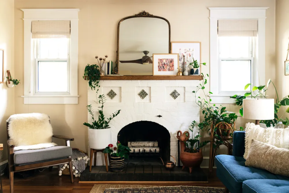 My Servista: pianta d'appartamento felice in una casa D.C. in stile Boho