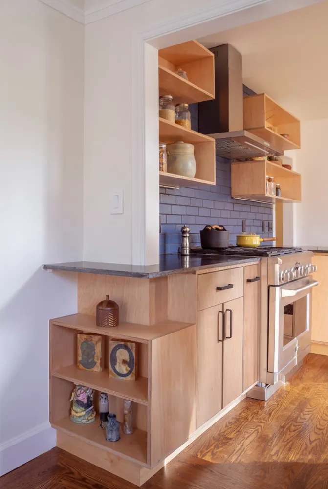 2018 Berkeley Raw Wood Kitchen Remodel