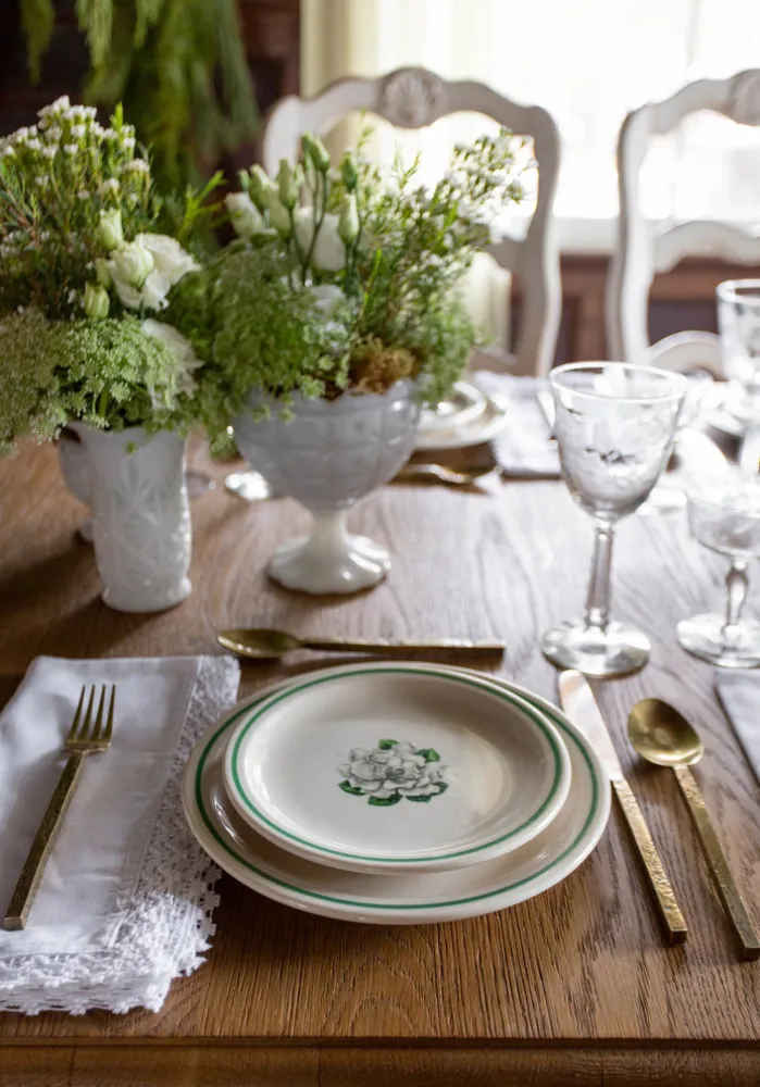 Świąteczne pejzaże stołowe