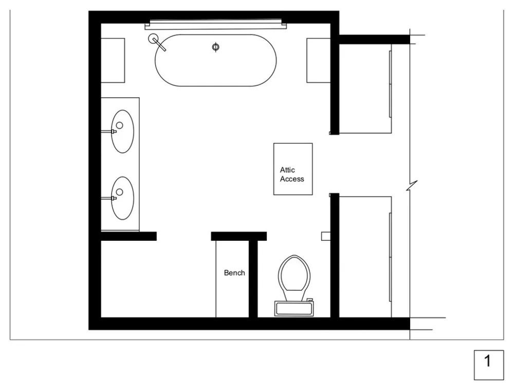 Před a po: dlaždice zelené rybičky