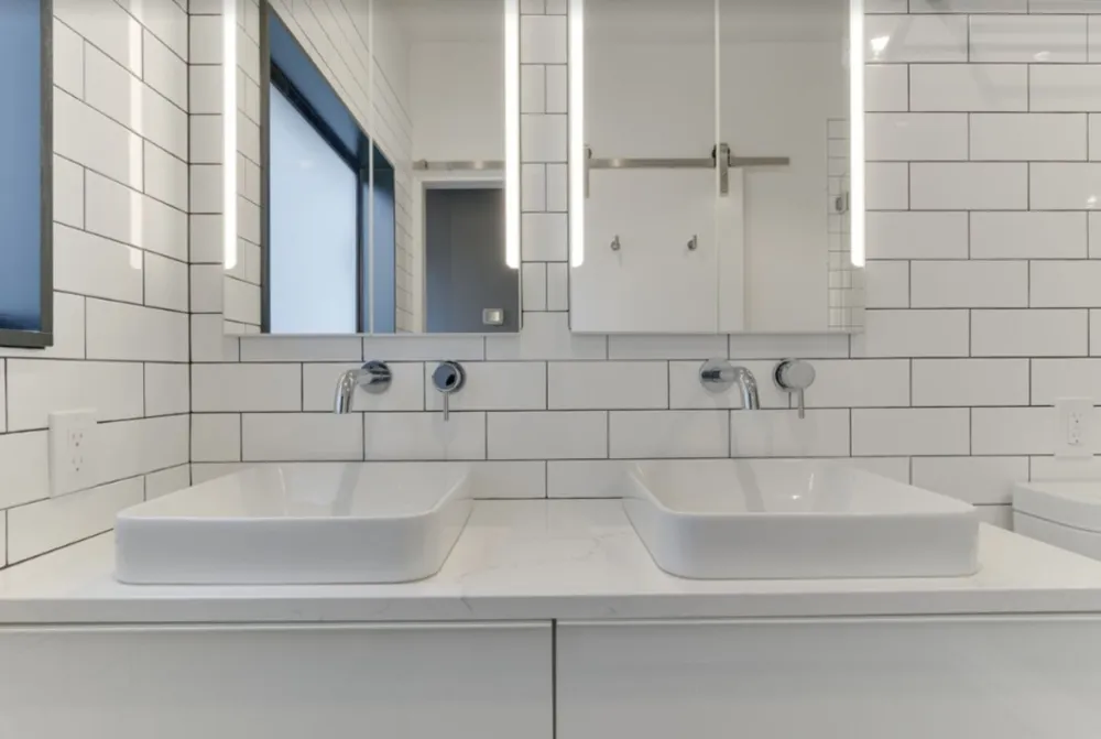 Hexagon and Subway fliser bad