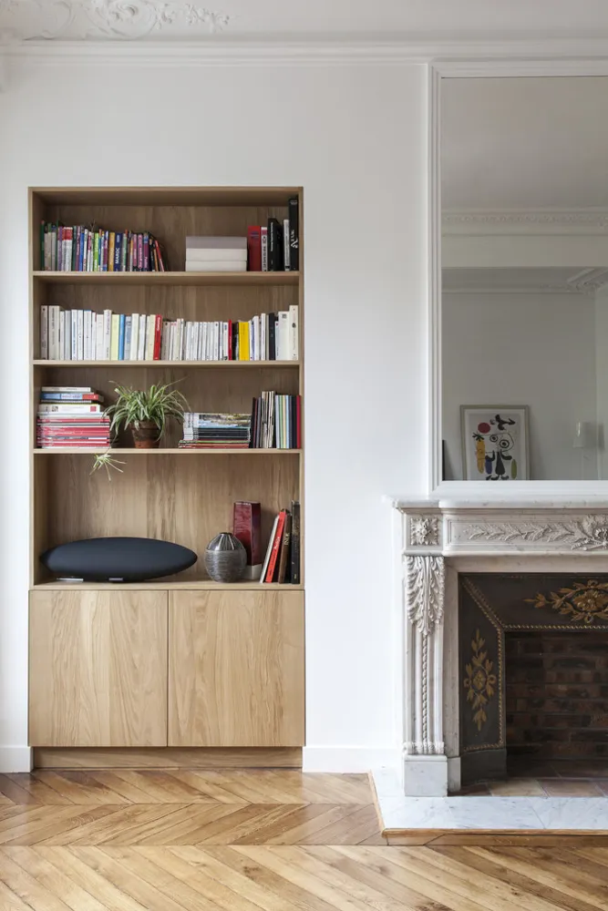 Renovation d'un appartement Haussmannien en collaboration avec le cabinet Inee