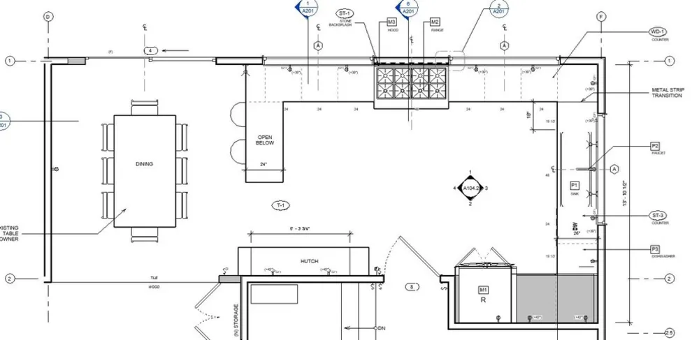 Ugens køkken: økologisk moderne stil til en kok og en bager