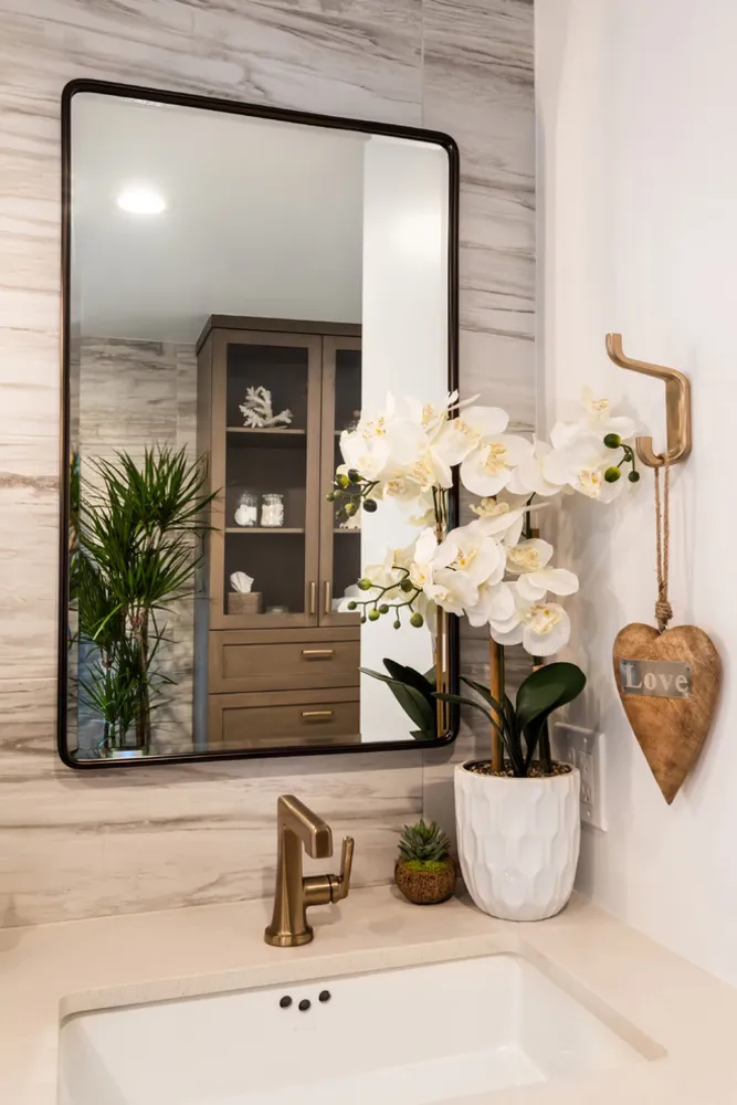 Zirbel master bathroom