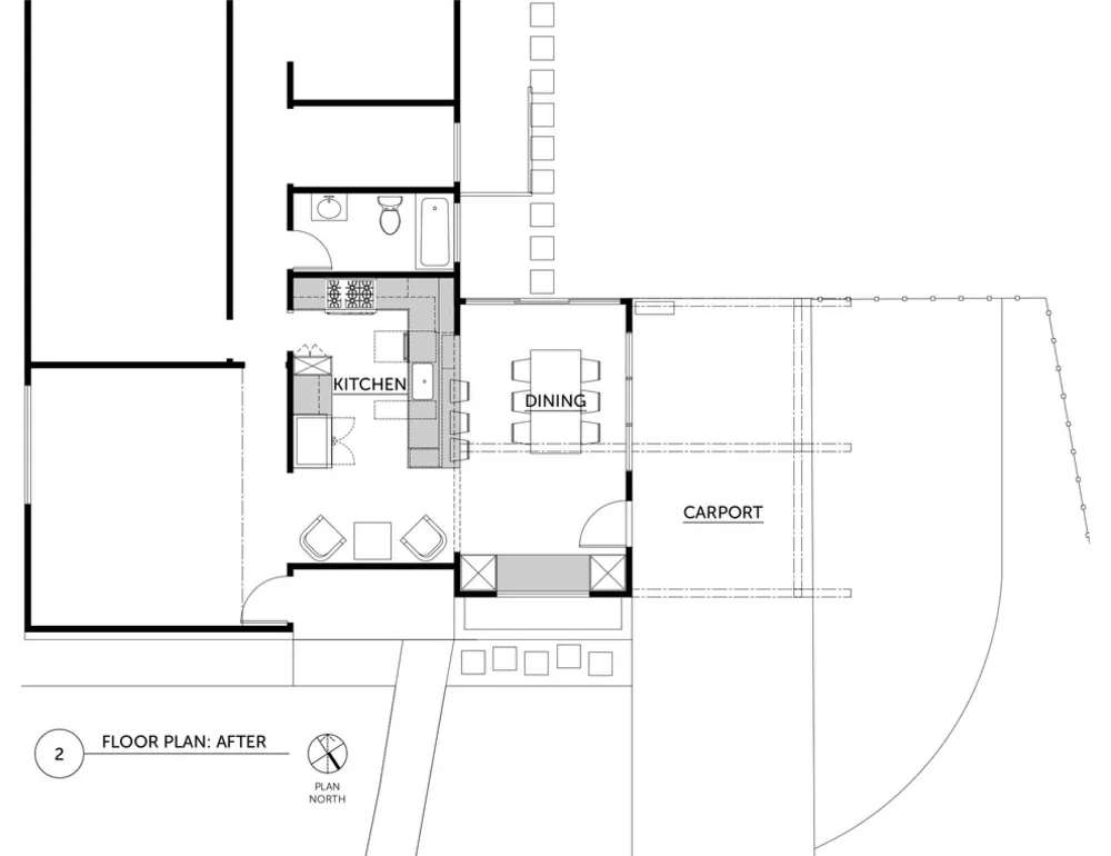 Cucina della settimana: i mobili verde menta ravvivano la casa di Austin