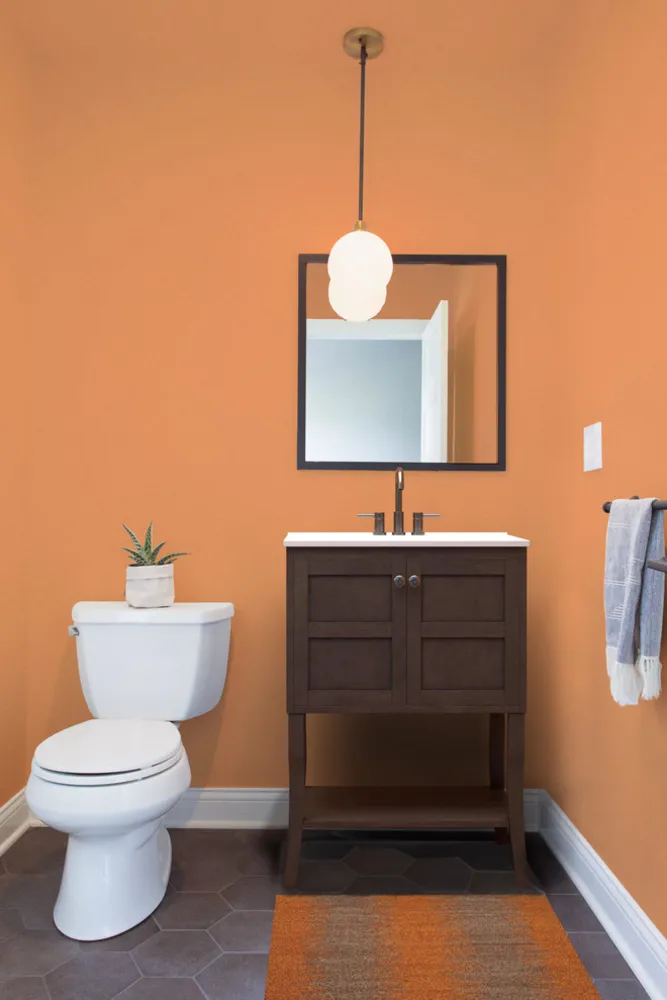 Se hvordan å bytte ut bare 3 ting endrer dette badet