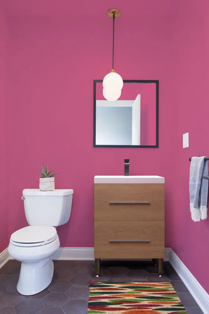 Se hvordan å bytte ut bare 3 ting endrer dette badet