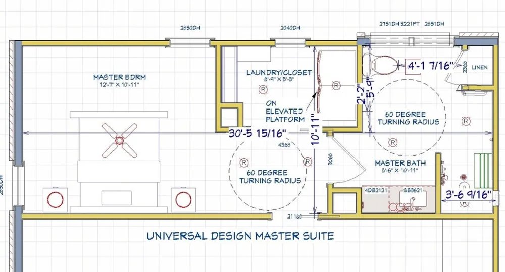 Koupelna týdne: Předělaná pro stárnutí na místě