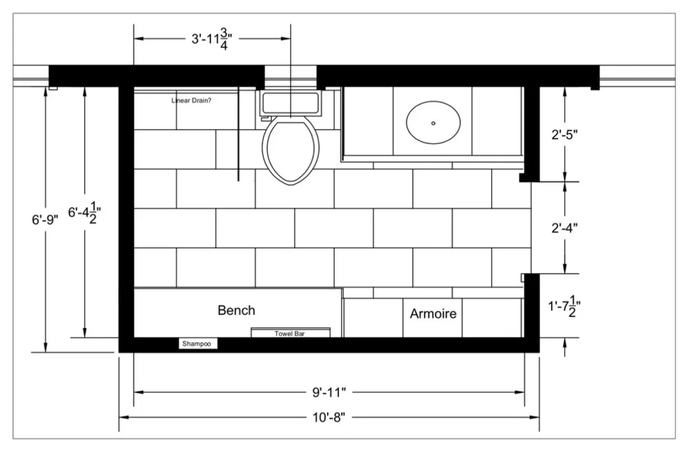 Veckans badrum: mjukt och sofistikerat