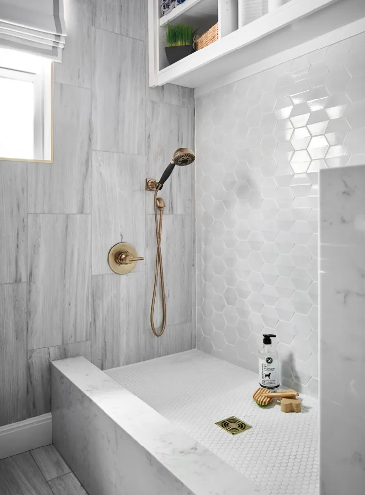 Fossil Creek vaskerom - Hundedusj