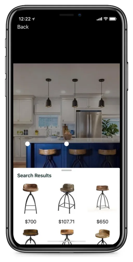 Trova prodotti per la tua casa su Servista utilizzando la ricerca visiva