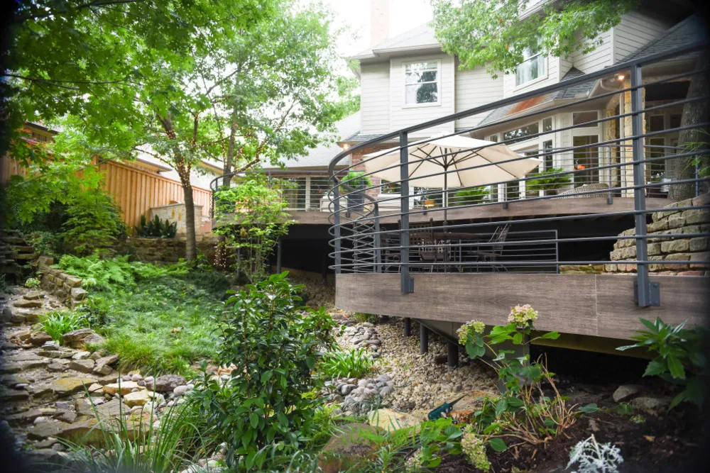 Creek Bed Backyard