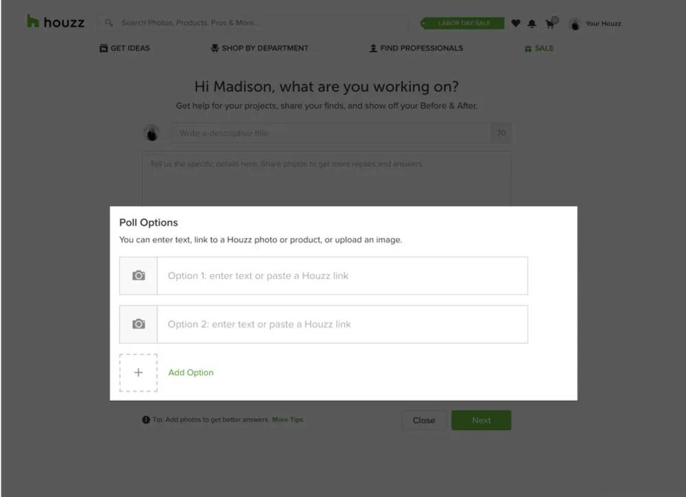 Haben Sie ein Design-Dilemma? Sprechen Sie untereinander