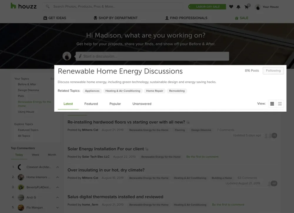 Haben Sie ein Design-Dilemma? Sprechen Sie untereinander