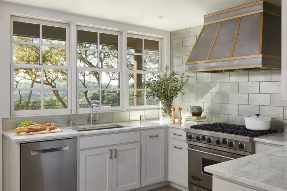 Vue du centre-ville de West Lake