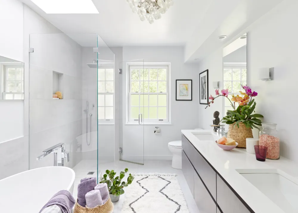 Master Bath. Larchmont, New York