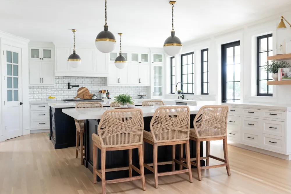 Przebudowa nowoczesnego domu wiejskiego