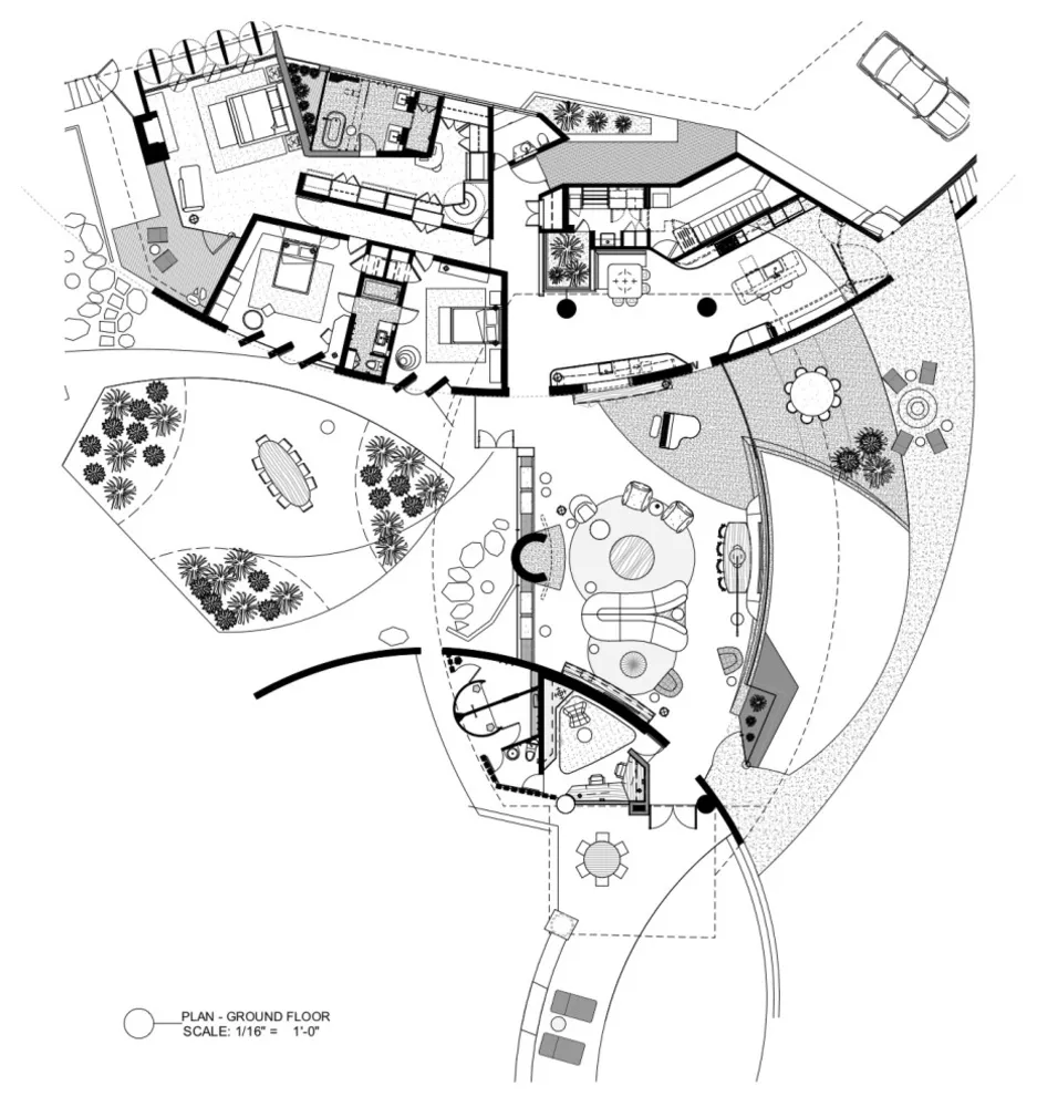 Los Angelesissa, John Lautnerin jalokiven herkkä restaurointi