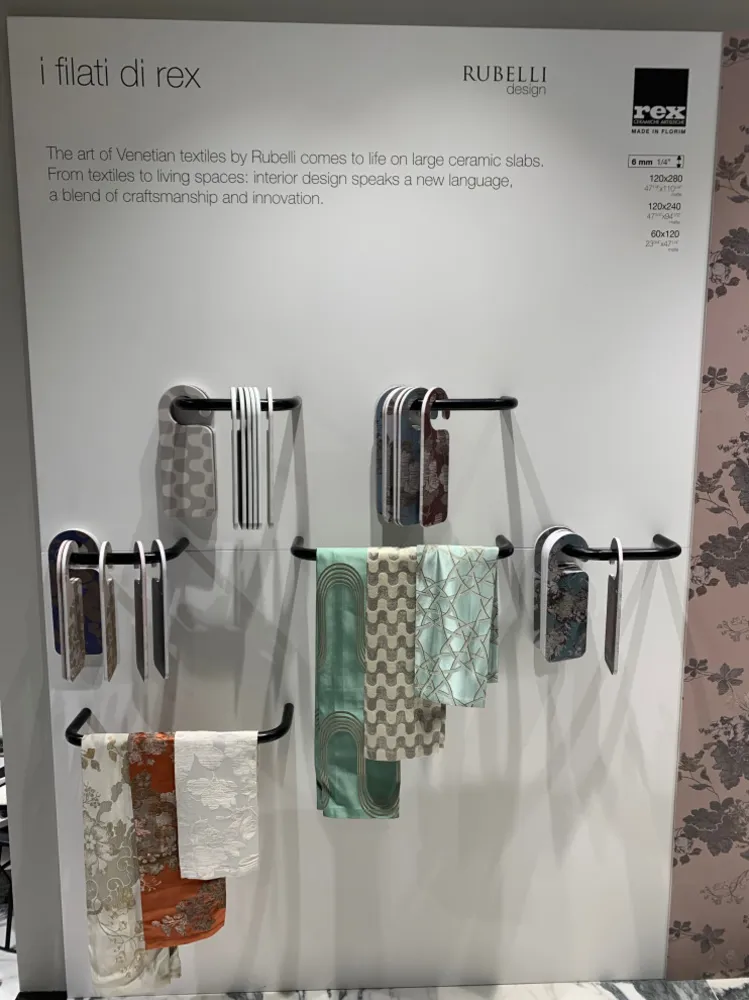 I Filati di Rex af Florim vises på KBIS