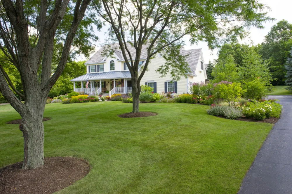Farmhouse Front Landscape - Hawthorn Woods, IL