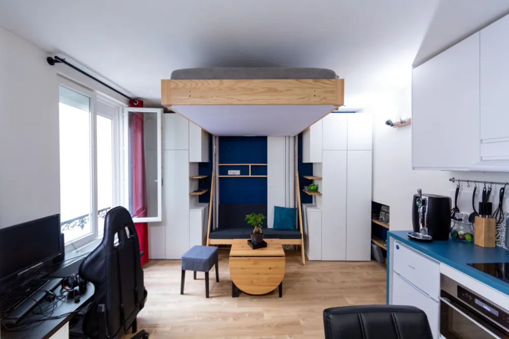 Métamorphose d'un studio à Malakoff