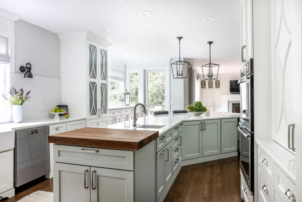 Hamptons Inspired Kitchen Remodel