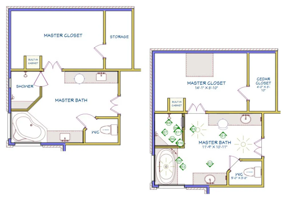 Smukt Beckington Master Bathroom