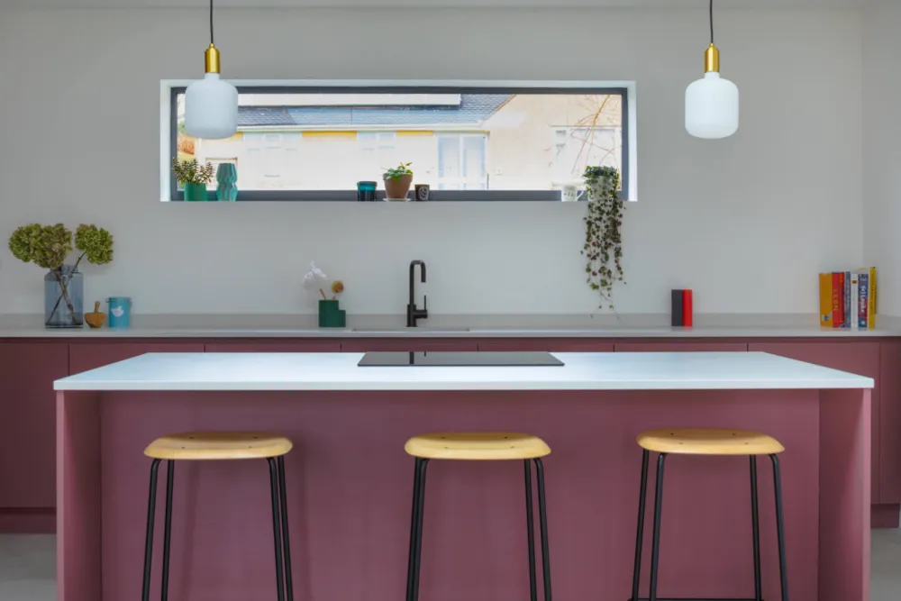 Cucina Plum senza maniglie