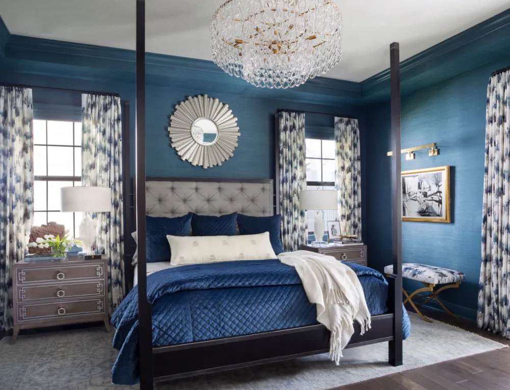 Moody Master Bedroom
