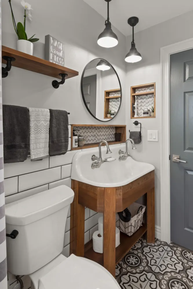 Vintage Industrial Bath