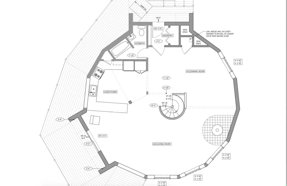 Rozjasnění geodetické kopule inspirované Buckminster Fuller