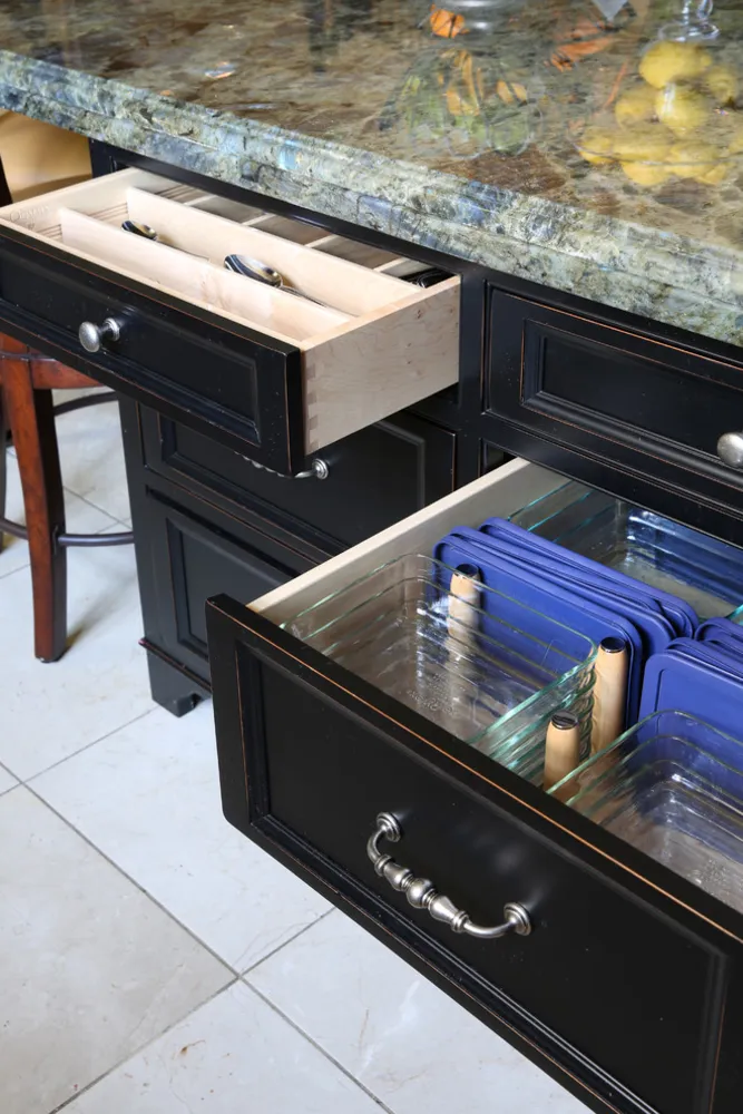 Kolorowy projekt kuchni