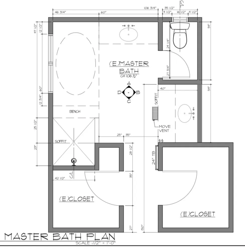 Ugens badeværelse: Farmhouse Modern with a Biophilic Twist