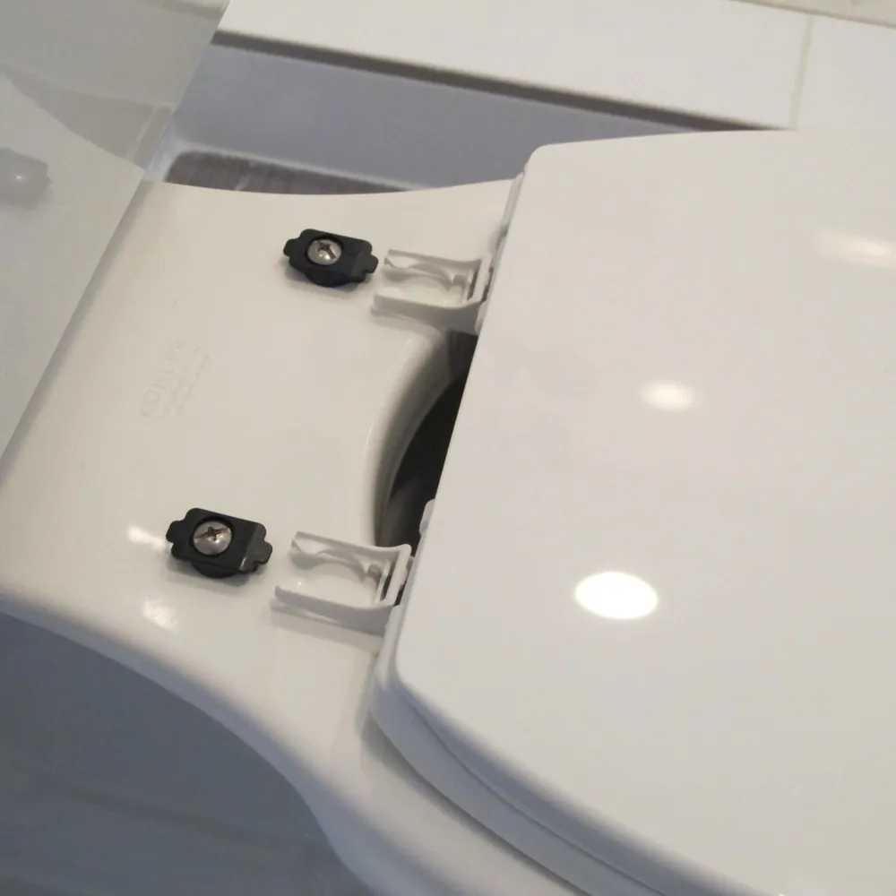 Installation af et toilet