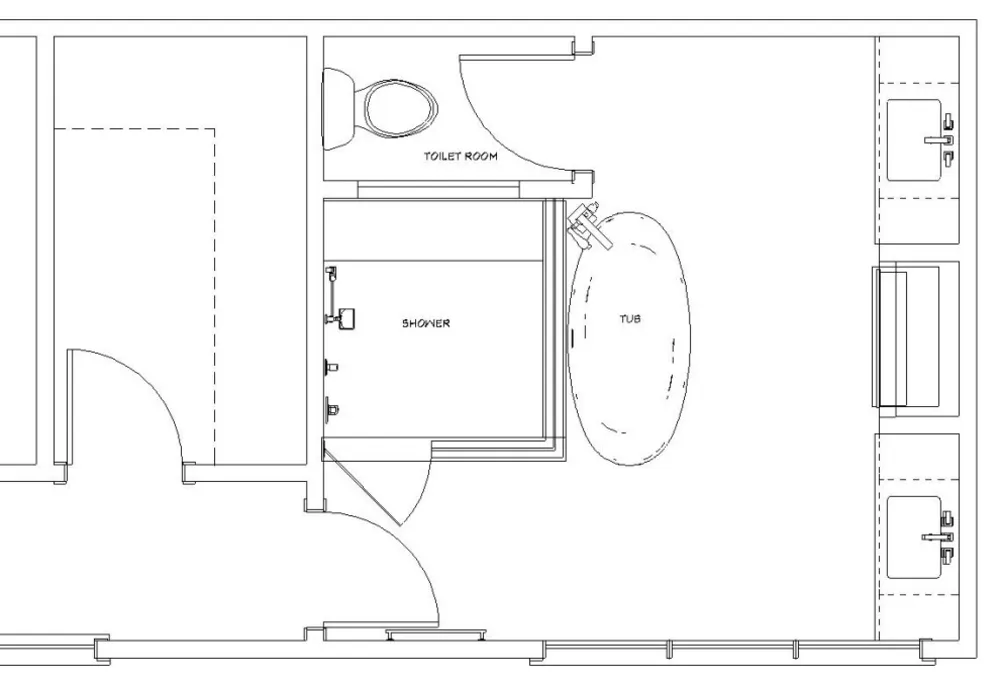 Primært badeværelse | New Hope, PA