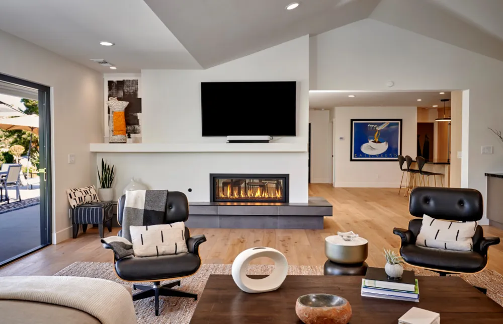 Remodelación del hogar con un toque artístico moderno