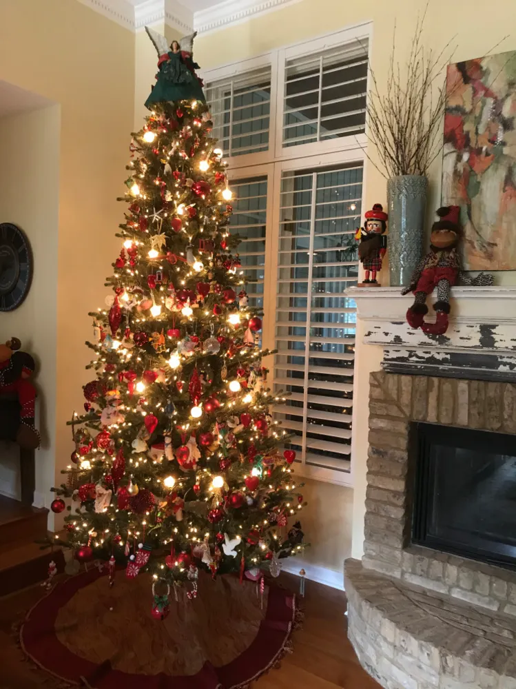 Kontrola čtenářského vánočního stromu