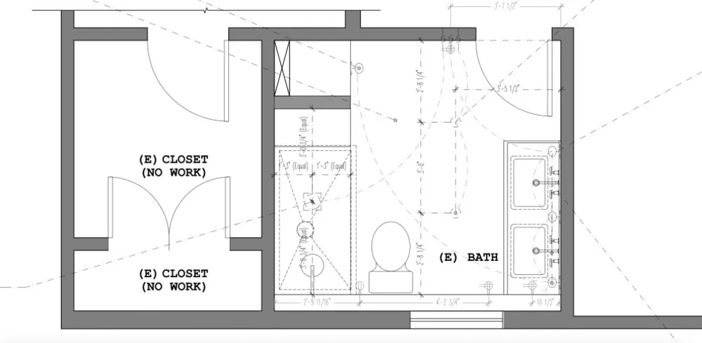 Łazienka tygodnia: uroki różowych płytek w rodzinnej kąpieli