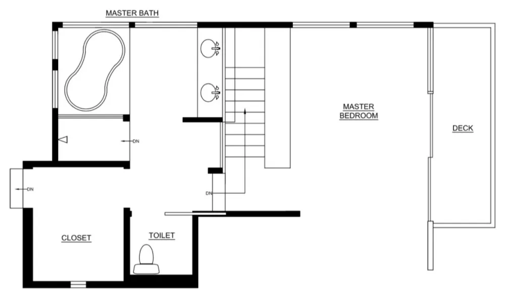 Ugens badeværelse: Fantastisk spa-lignende makeover i Sausalito
