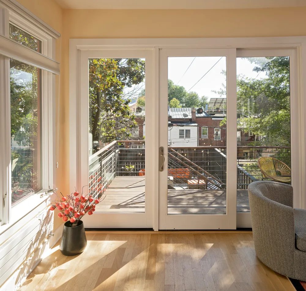 Vstup na zadní palubu - DC renovace celého domu