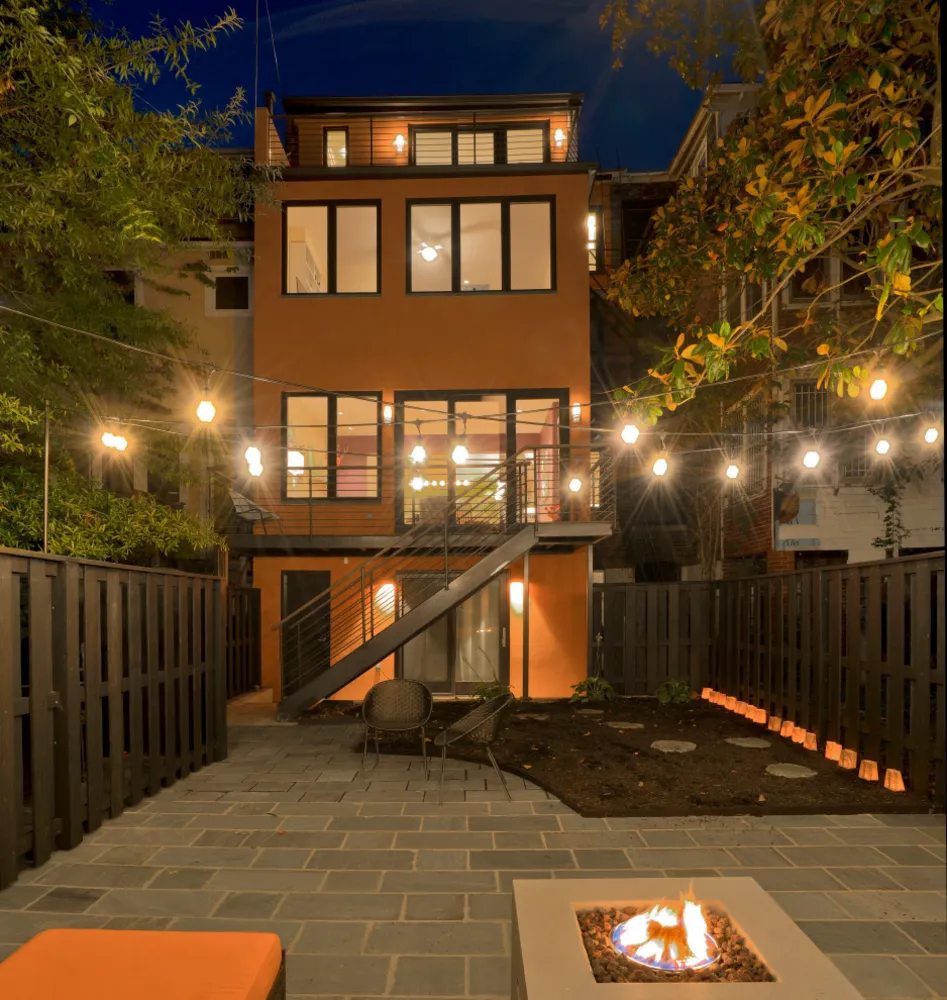 Zadní exteriér - DC renovace celého domu