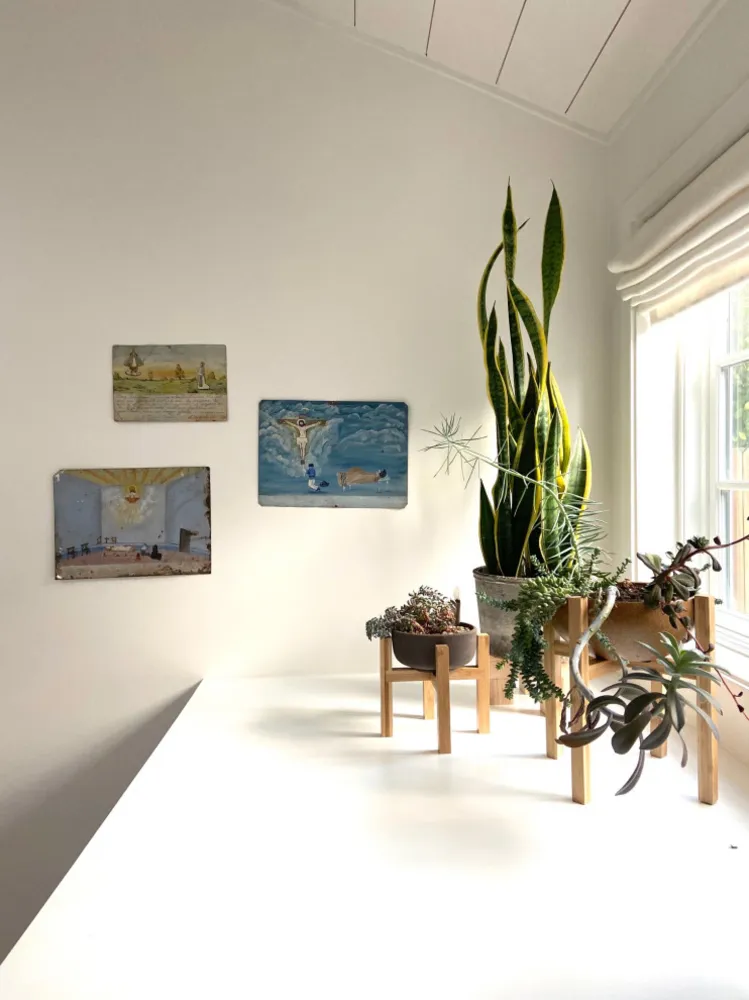 Recorre un garaje reconvertido con estilo bohemio de inspiración mexicana