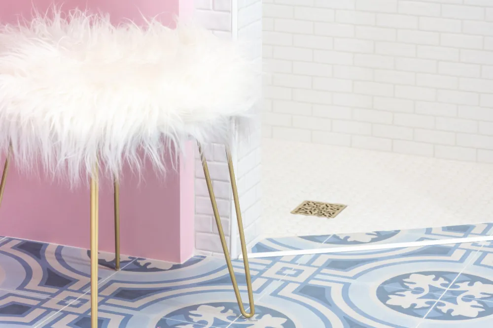 Lucas Ranch - Pink Girly Bathroom