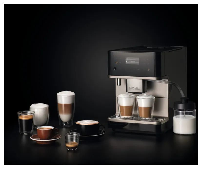 Miele'nin CM6 Milk Perfection tezgah üstü kahve sistemi