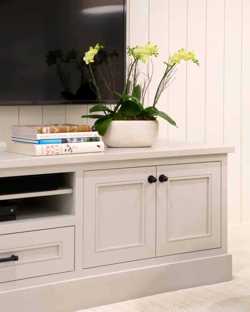 Afgewerkte Kelder Familiekamer Ingebouwde Opslag