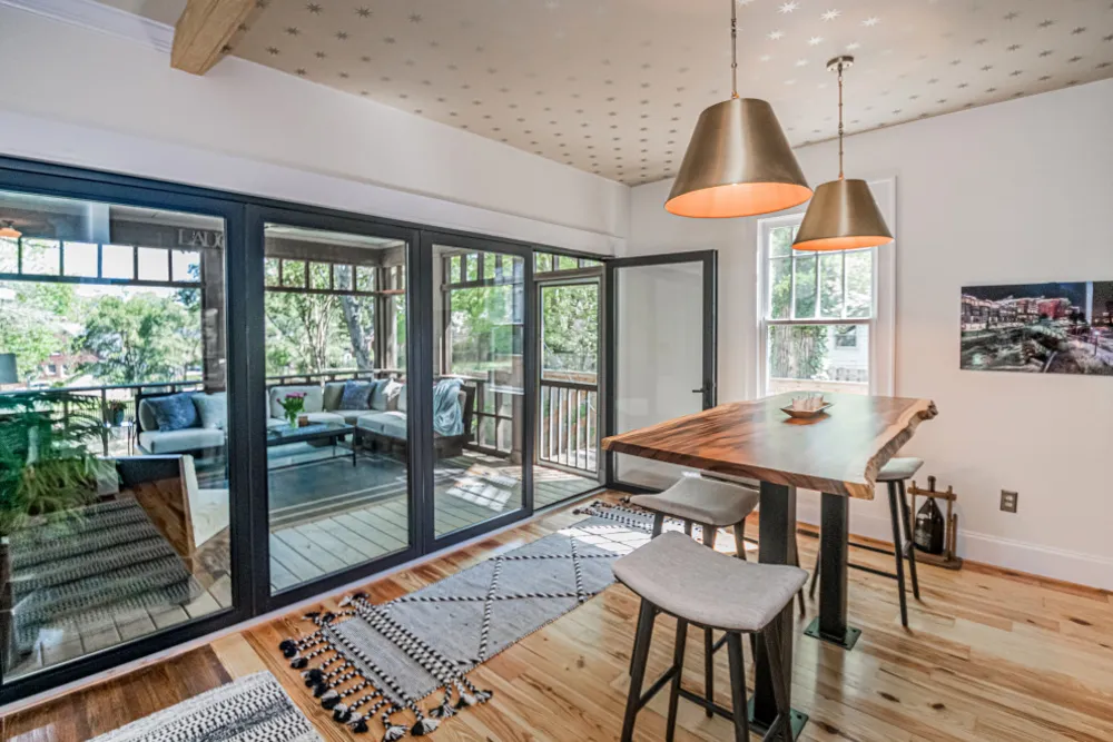 Historisk Greenville innendørs utendørsrom