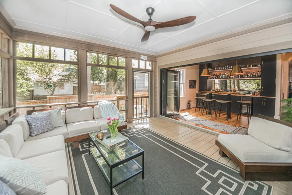 Historisk Greenville innendørs utendørsrom