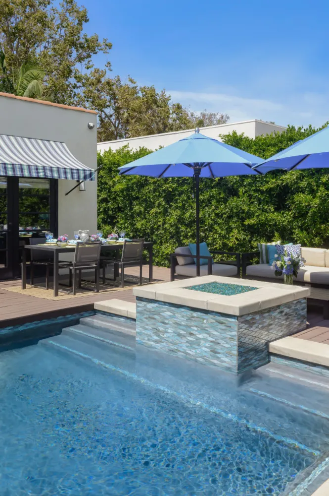 Los Angeles "En Plein Air" Backyard