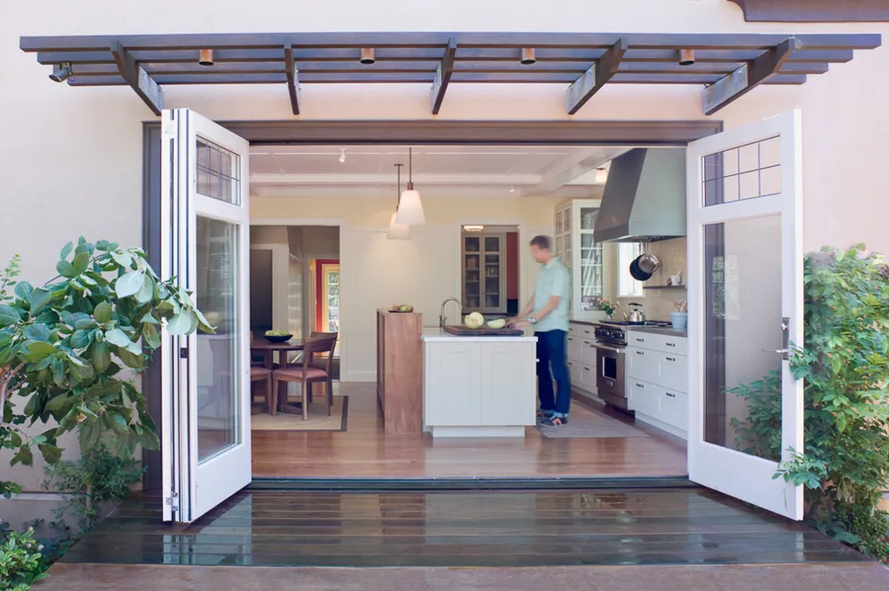 Indoor Outdoor Kitchen